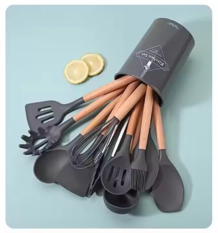 12 in 1 Silicone Cooking Utensils Set