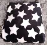 Floral Coral Fleece Throw Blanket