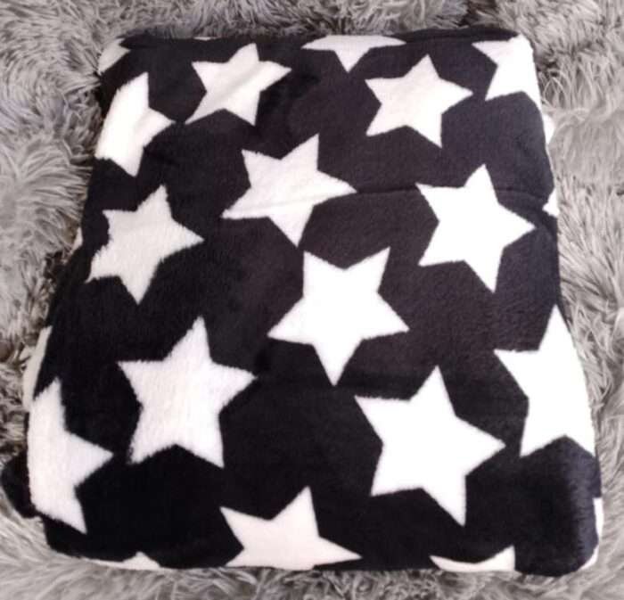 Floral Coral Fleece Throw Blanket