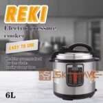 REKI 6 Liter Electric Pressure Cooker