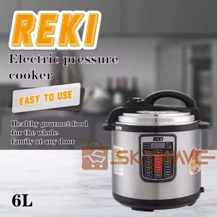 REKI 6 Liter Electric Pressure Cooker