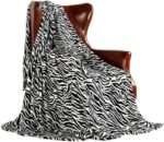 Floral Coral Fleece Throw Blanket