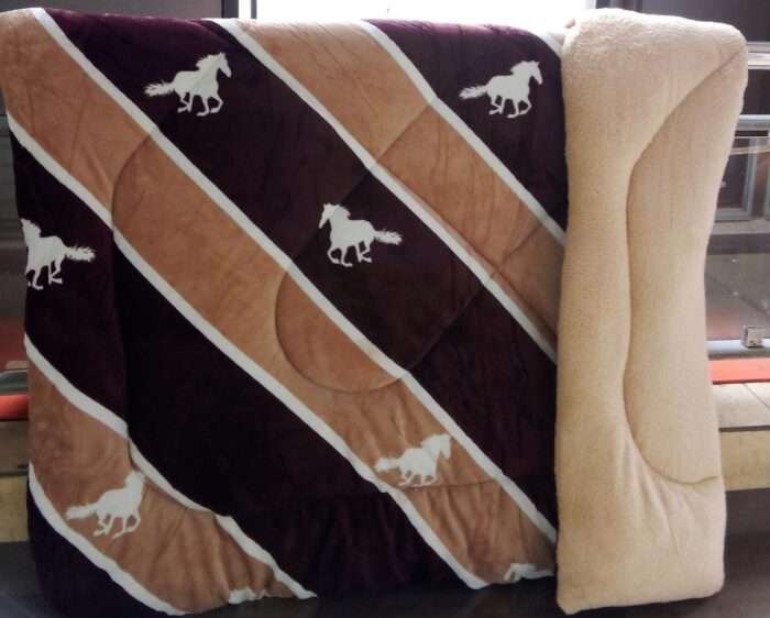 Single Floral Woolen Duvet