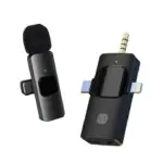 Single 3-in-1 Rechargeable Lapel Microphone