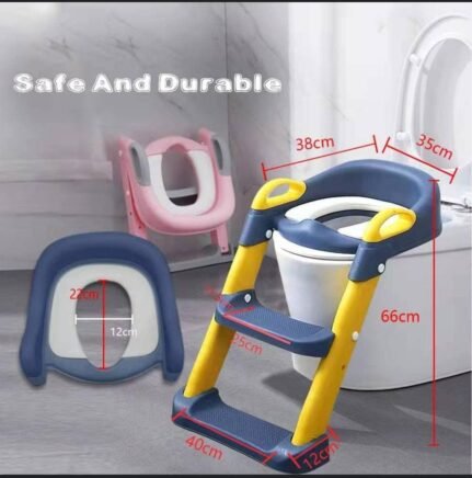 Toilet Ladder Folding Seat for Kids Training