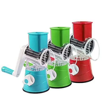 Rotary Drum Grater Veggie Slicer