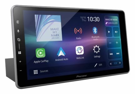 Pioneer DMH-ZF7650BT 9" Floating CarPlay & Android Auto Radio