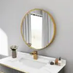 Contemporary Round Mirror - Image 3