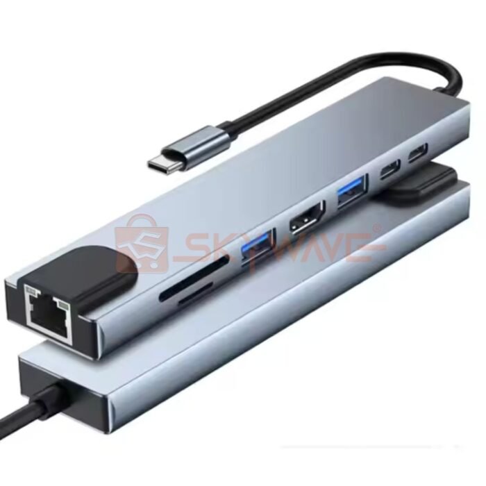 Type-C to HDTV 8-in-1 Adapter