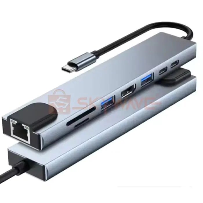 Type-C to HDTV 8-in-1 Adapter