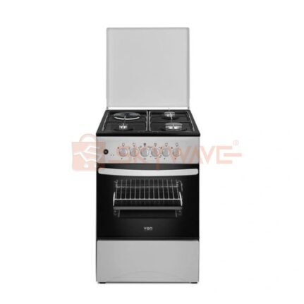Von Cooker 3 Gas + 1 Electric - VCF503131NFY Enamel Grey