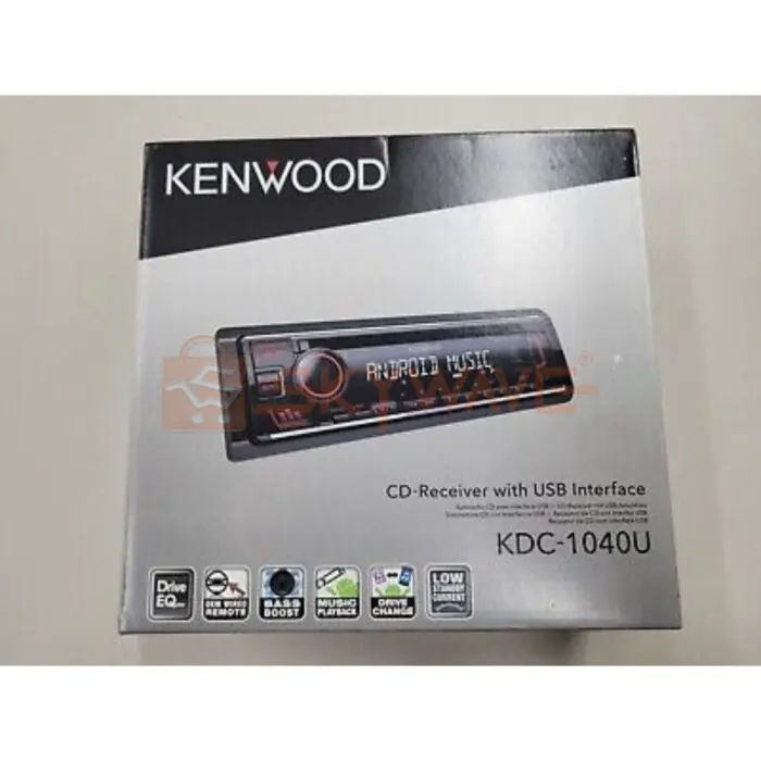 Kenwood CD Receiver with USB Interface KDC-1040U