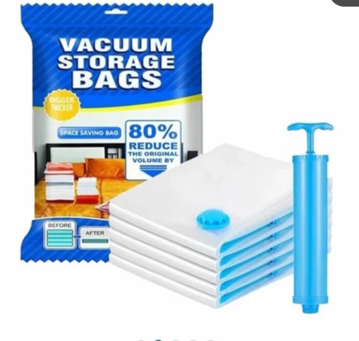Vacuum storage bags