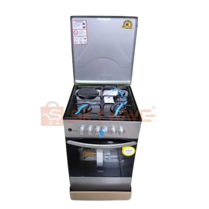 Von Cooker 3 Gas + 1 Electric - VCF503131NFY Enamel Grey