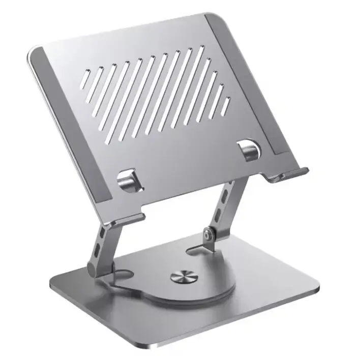 360 degree rotating foldable laptop stand