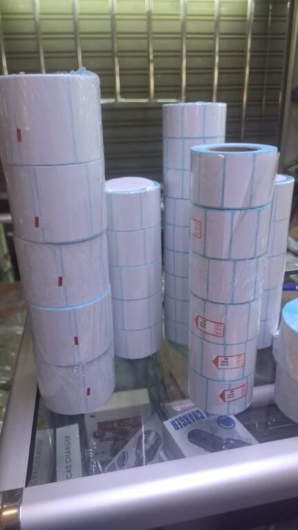 Label Barcode adhesive Stickers roll 30mmx20mmx800pc
