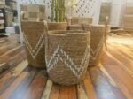 Medium Size High Quality Stackable handmade basket - Image 3