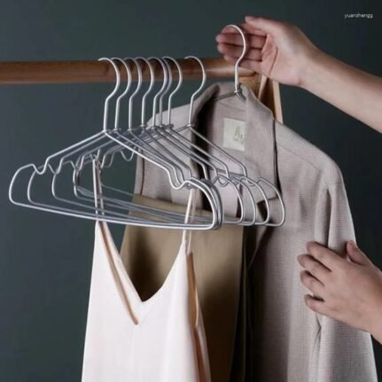 10pc Stainless Steel Hanger Set