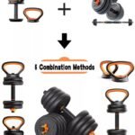 30Kgs 6-in-1 Adjustable Kettlebell Weights