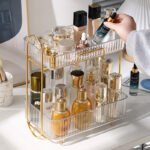 Acrylic Double-Layer Cosmetic Organizer