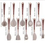 11pcs Silicone Spoon Set