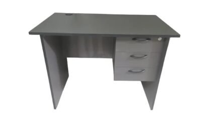 1m Wooden Office Desk (Grey)