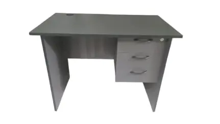1m Wooden Office Desk (Grey)