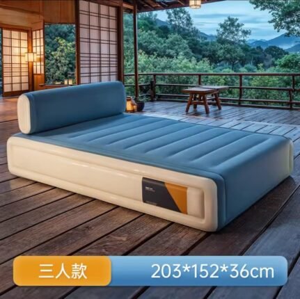 Big Size 5*6 Inflatable Air Bed with Head Rest