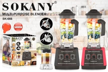 Sokany 2 in 1 Commercial Blender SK-666