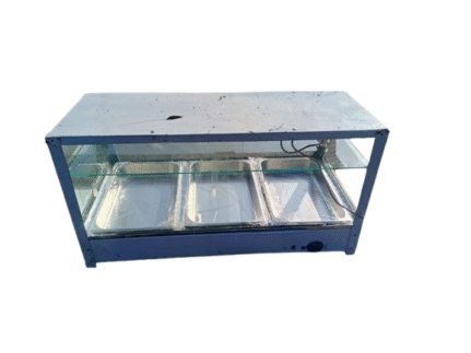 Juakali Stainless Steel Food Warmer with Triple Dish