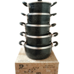 James Pot Black Cookware Set (Wove)