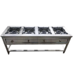 Juakali Stainless Steel Kitchen 4 Burner Stove