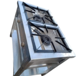 Juakali Stainless Steel Double Kitchen Burner