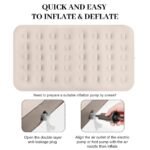 INTEX Inflatable Mattress Plus Free Electric Pump and 2 Pillows