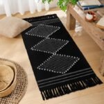 Bohemian Geometric Rugs with Tassels