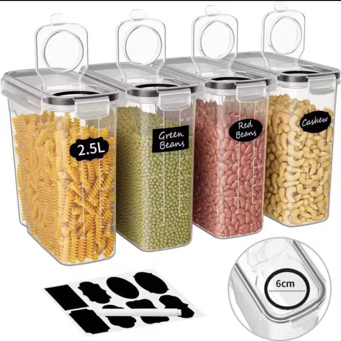 4pcs Food Storage Containers