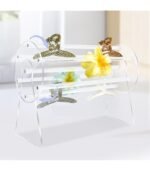 360° Rotating Acrylic Headband Holder Clip Organizer