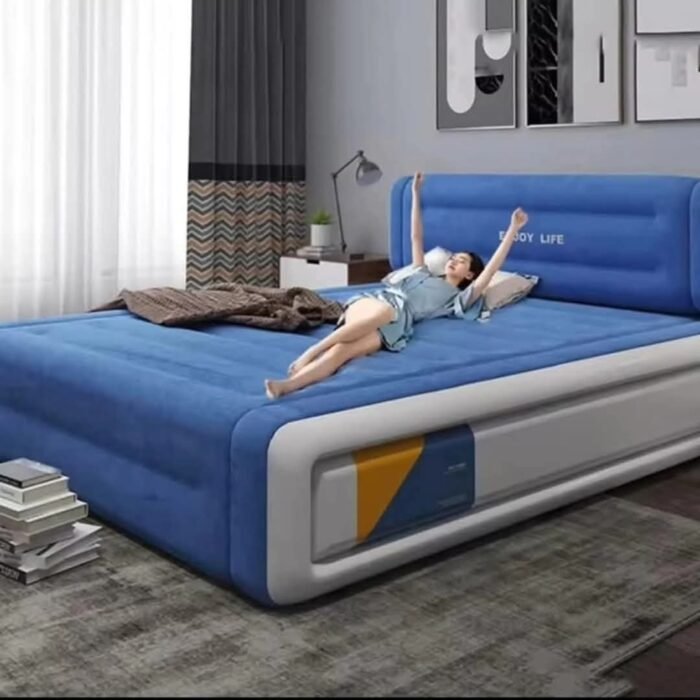 Big Size 5*6 Inflatable Air Bed with Head Rest