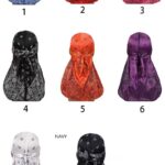 4PCS Fashion Premium Silky Bandana Durags
