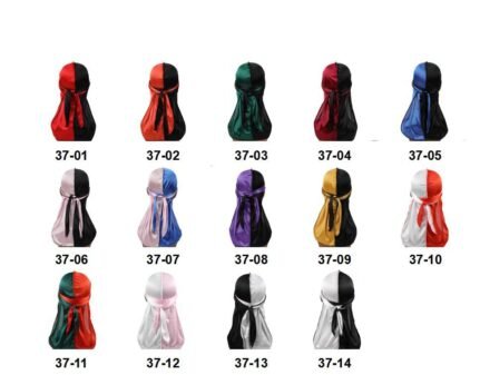 4PCS Silk Durag Bandana Set