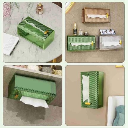 Luxury Diamond Acrylic Tissue Box
