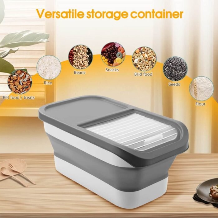Collapsible  Cereal Storage Container - Image 2