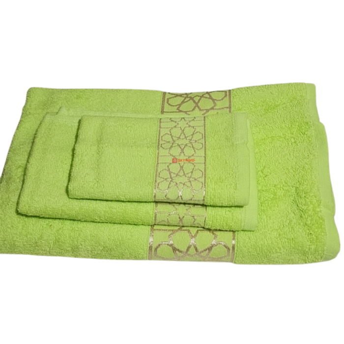 3PCS 100% Egyptian Cotton Towels Size XL - Image 4