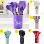 Silicone Kitchen spoon set