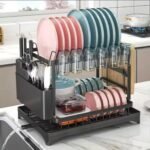 Classy High Quality 2 Tier Dish Rack - Image 2