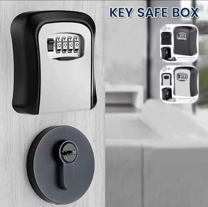 Secure Wall-Mounted Key Lock Box - Image 2