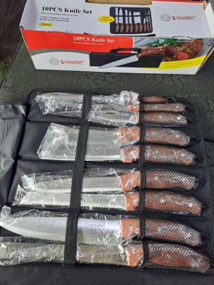 10 Pcs Kitchen knife