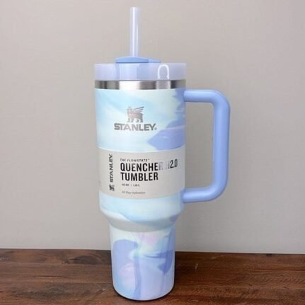 Marble Stanley tumbler