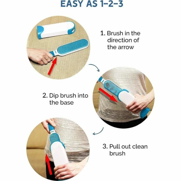 Double Sided Self-Cleaning and Reusable Lint Remover - Image 2