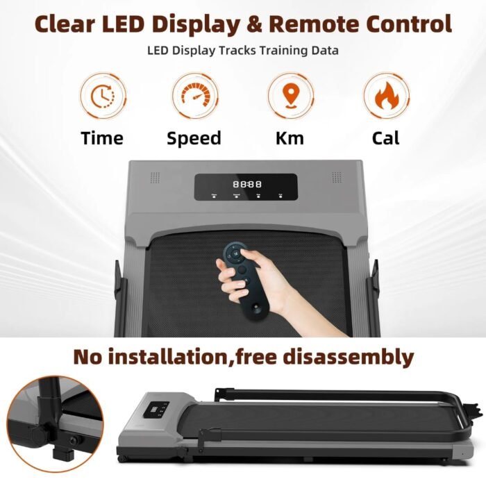 A 10-speed walking pad/treadmill